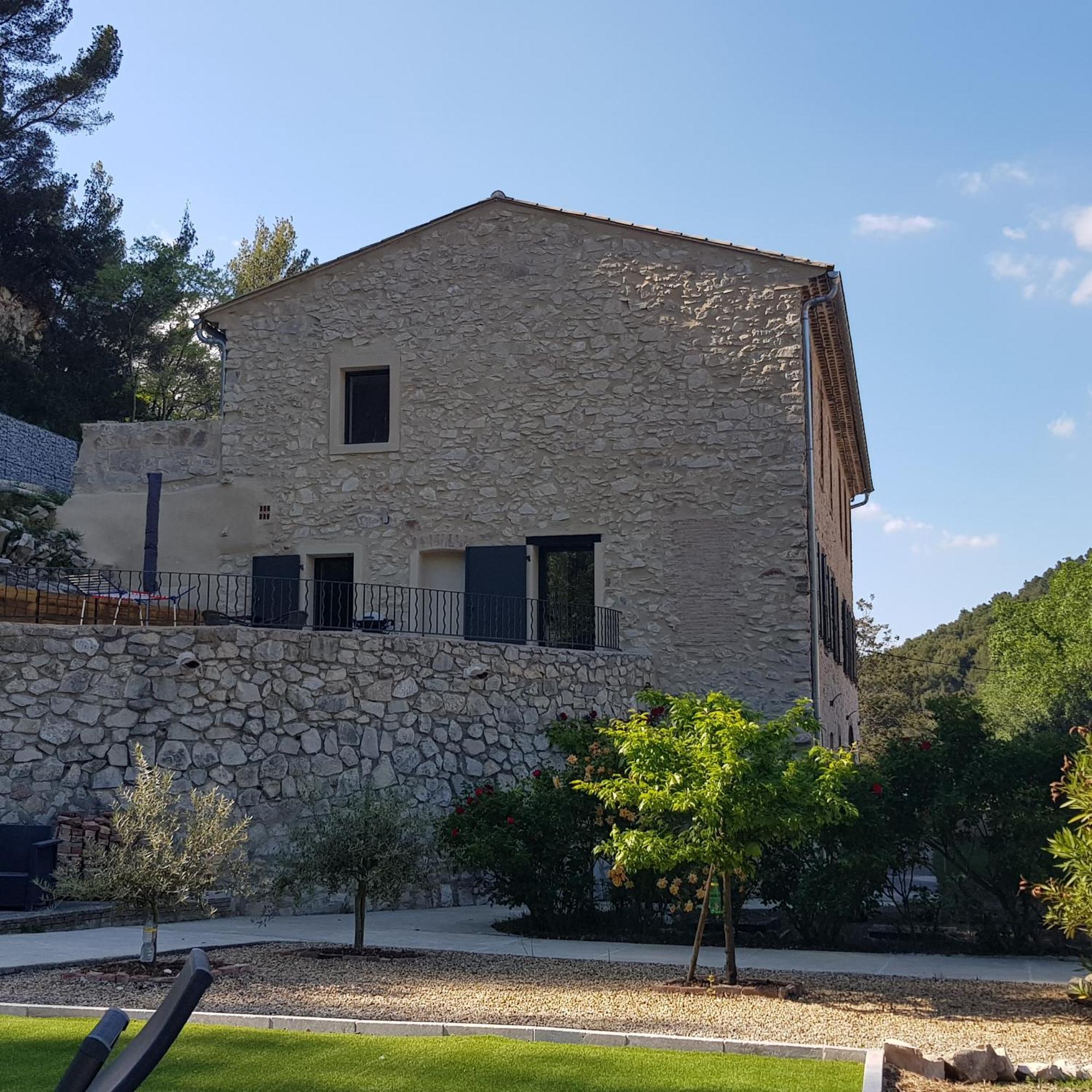 Apartament Les Tuileries De Lencieux Gigondas Zewnętrze zdjęcie